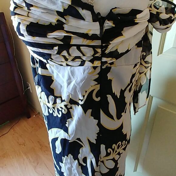 Ann Taylor Dress Strapless Midi Sz 10 NWT - Picture 3 of 6